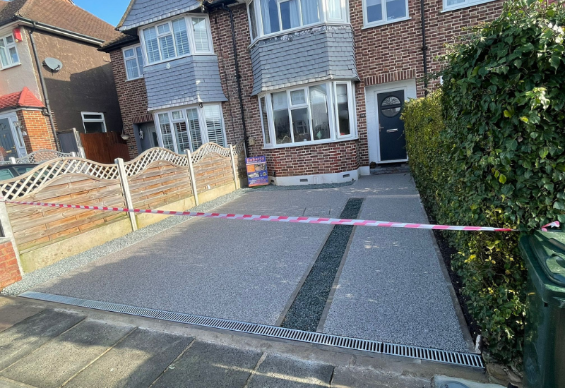 resin driveway installed in TraffordEast Cheshire