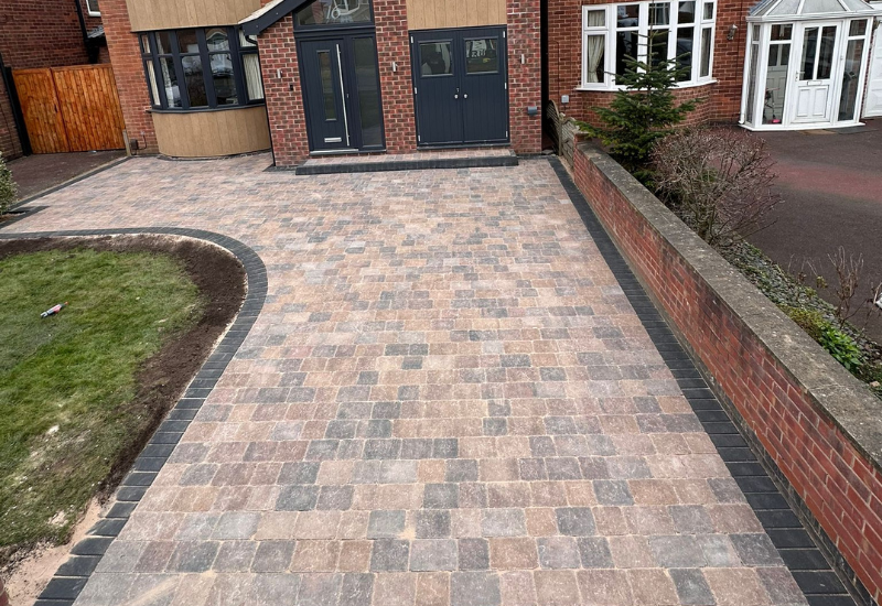 block paving driveway Trafford