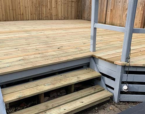 Timber decking