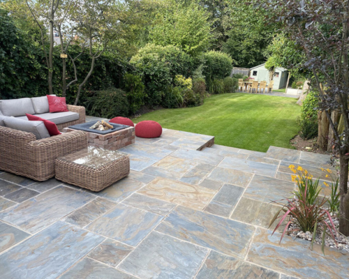 landscaping project completed in Trafford