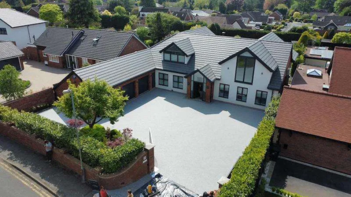 lage resin driveway completed in Alderley Edge