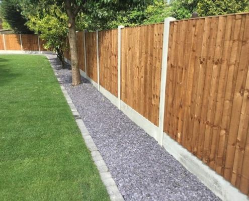 timber fence installation Trafford